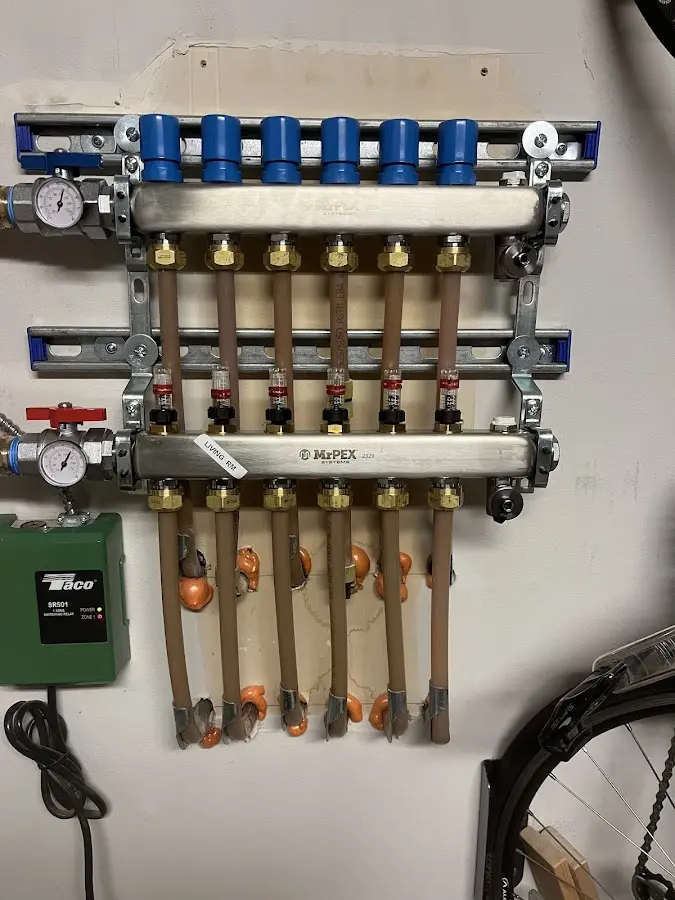 Plumber performing Leak Detection at a residential property in Pacheco